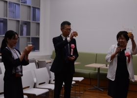 No41Koryu-lecture-party_Kanpai